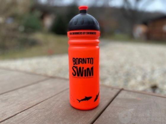 Lahev na pití BornToSwim Shark Water Bottle