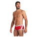 Pánské plavky Arena Icons Swim Low Waist Short Solid Red/White