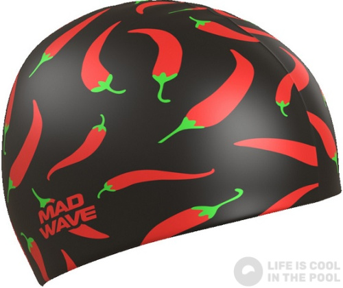 Plavecká čepice Mad Wave Chilli Swim Cap