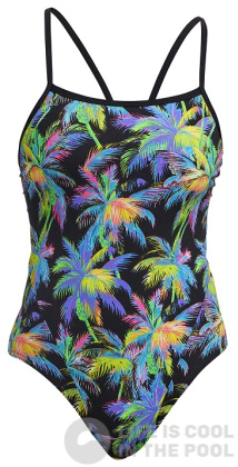 Dámské plavky Funkita Paradise Please Single Strap One Piece