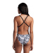 Arena Earth Swimsuit Xcross Back Black/White Multi