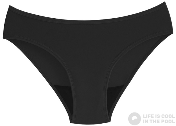 Menstruační plavky WUKA Swim Bikini Brief Light Flow Black