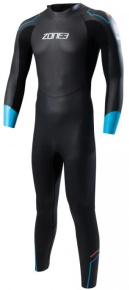 Půjčení - ZONE3 Mens Aspect Breaststroke Wetsuit Black/Blue