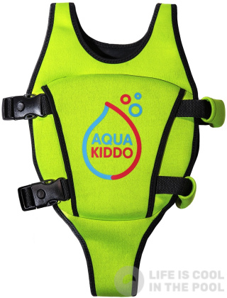 Dětská plavecká vesta AquaKiddo Swim Vest Green