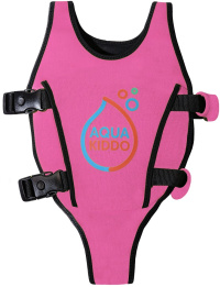 Dětská plavecká vesta AquaKiddo Swim Vest Pink