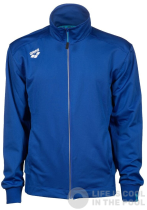 Arena Team Unisex Track Jacket Panel Blue Swimaholic.cz