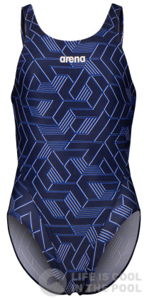 Arena Performance Escape Swim Tech Girls Navy