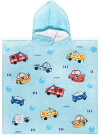 Dětské pončo Aquakiddo Poncho Cars