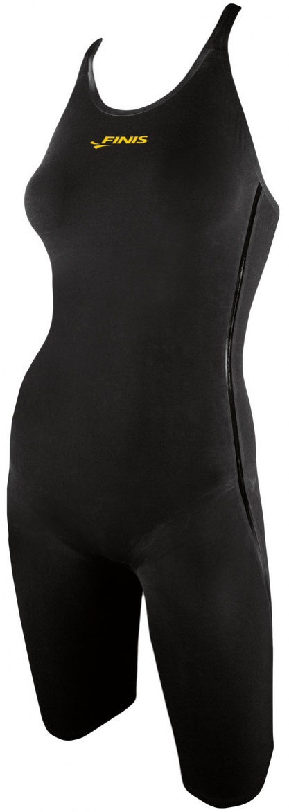 Dámské plavky finis vapor pro open back kneeskin black 32