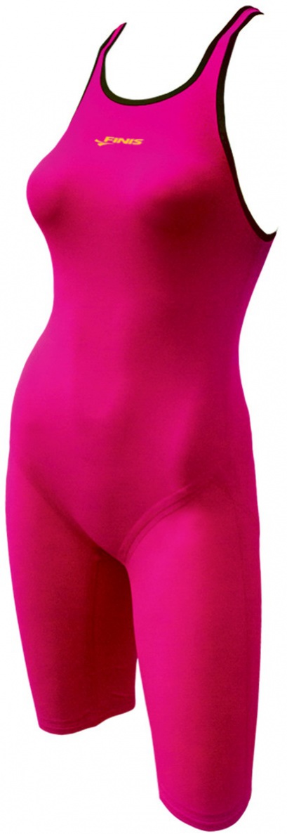 Dámské plavky finis fuse open back kneeskin hot pink 26