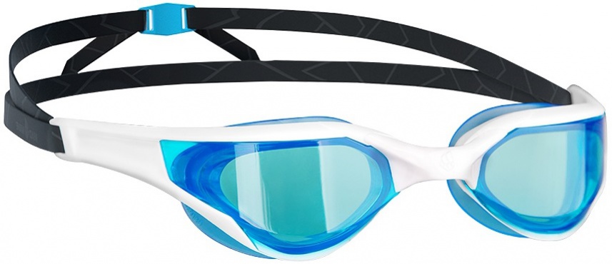 Plavecké brýle mad wave razor goggles bílo/modrá