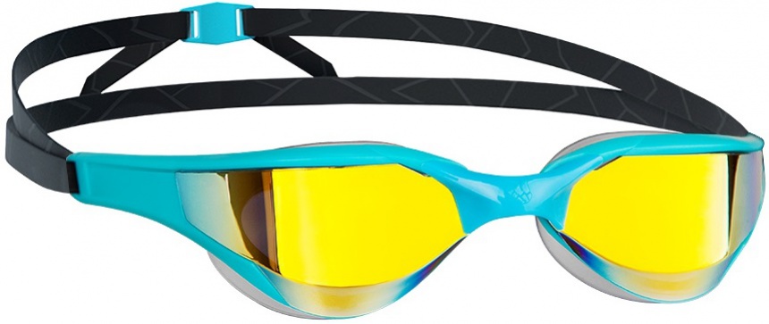 Plavecké brýle mad wave razor rainbow goggles tyrkysová