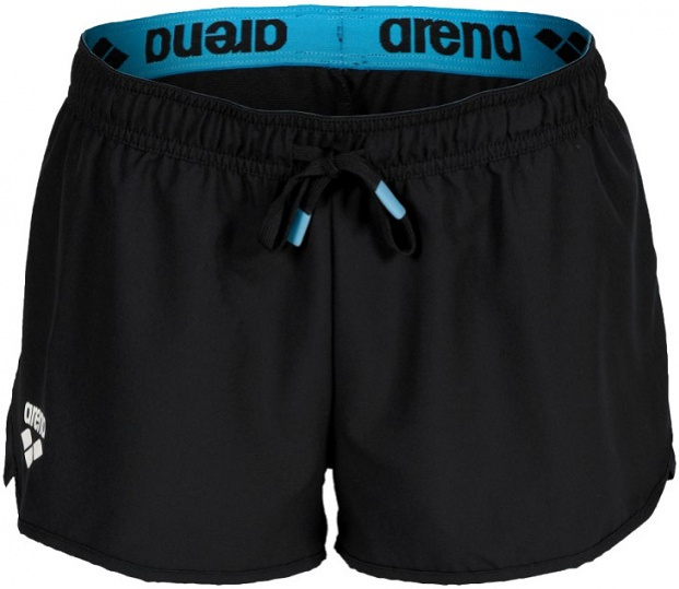 Dámské šortky arena women team short solid black xs