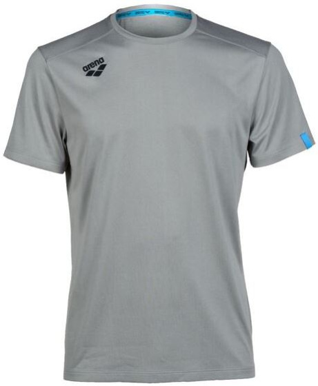 Arena team t-shirt solid medium grey/heather xl
