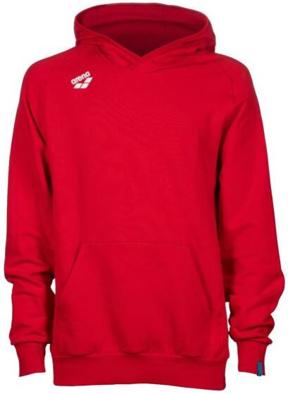 Mikina Arena Team Unisex Hooded Sweat Panel Red L + prodejny Praha, Brno, Plzeň a Ostrava výměna a vrácení do 30 dnů s poštovným zdarma