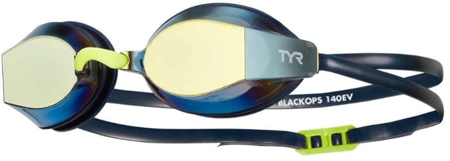 Plavecké brýle tyr blackops 140 ev racing mirror modro/zlatá