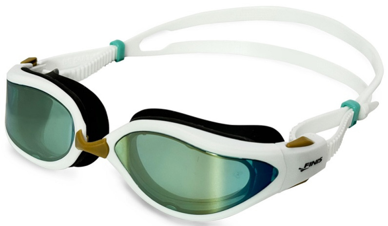 Finis alliance goggle aqua mirror modro/bílá