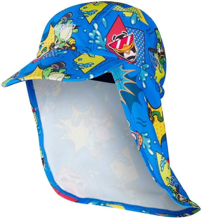 Speedo Learn to Swim Sun Protection Hat Blue M + prodejny Praha, Brno, Plzeň a Ostrava výměna a vrácení do 30 dnů s poštovným zdarma
