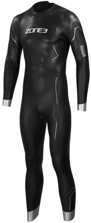 Zone3 agile wetsuit men black/silver/gun metal xxl