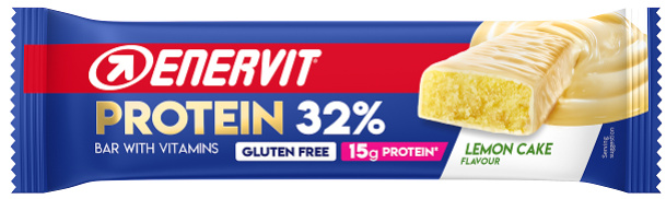 Enervit protein bar 32% lemon cake