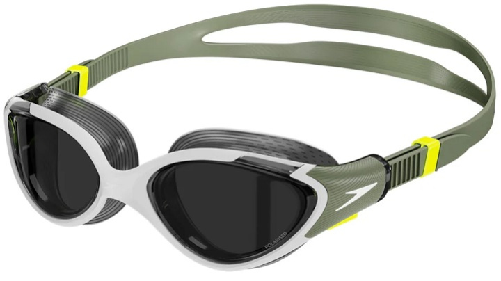 Speedo biofuse 2.0 polarized female bílo/zelená