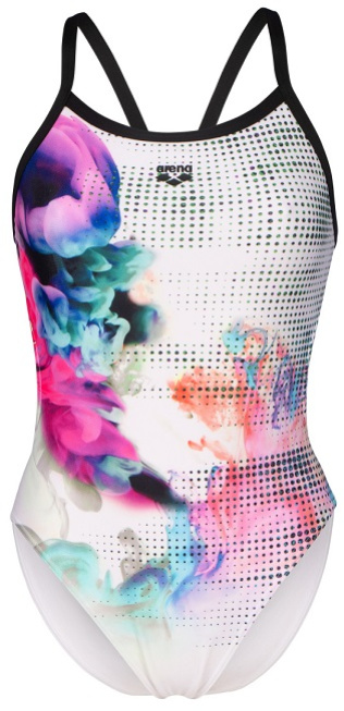 Arena airbrush swimsuit challenge white l - uk36