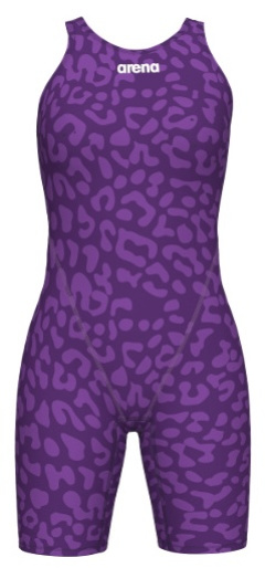 Arena powerskin st next leopard violet 3xs - uk26